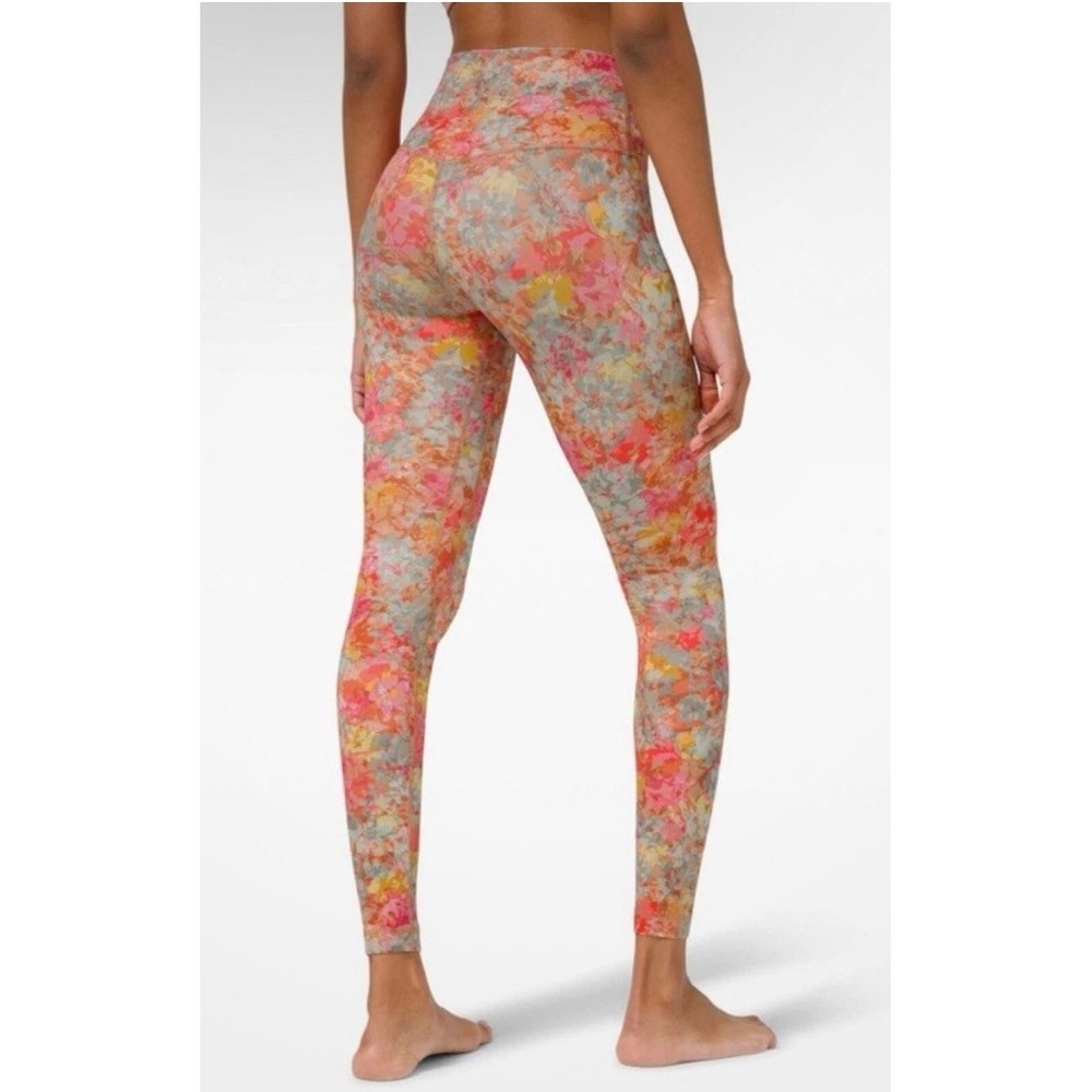 Lululemon Align™ High-Rise Pant in Inflorescence Multi Floral Pattern Size 10 - Picture 2 of 6